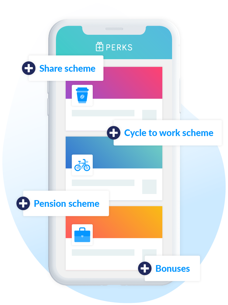 create custom company benefits on perks hub