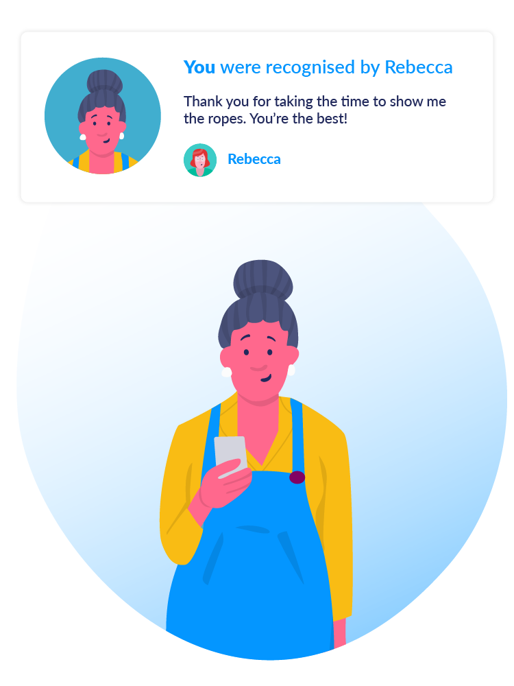 peer-to-peer recognition