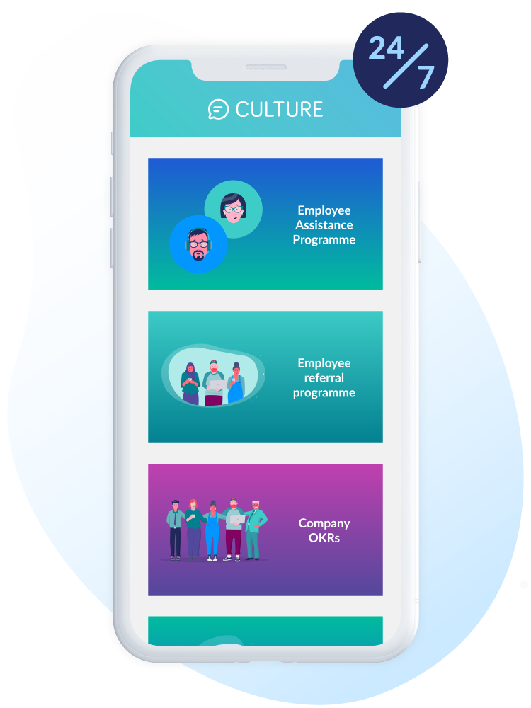 culture hub is available 24/7