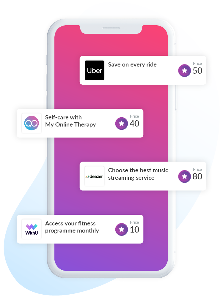 collect flexi points to spend on flexi perks