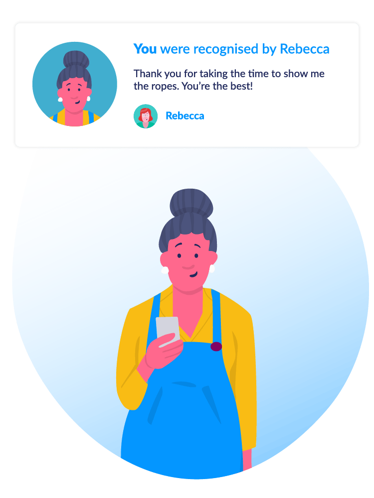 peer-to-peer recognition