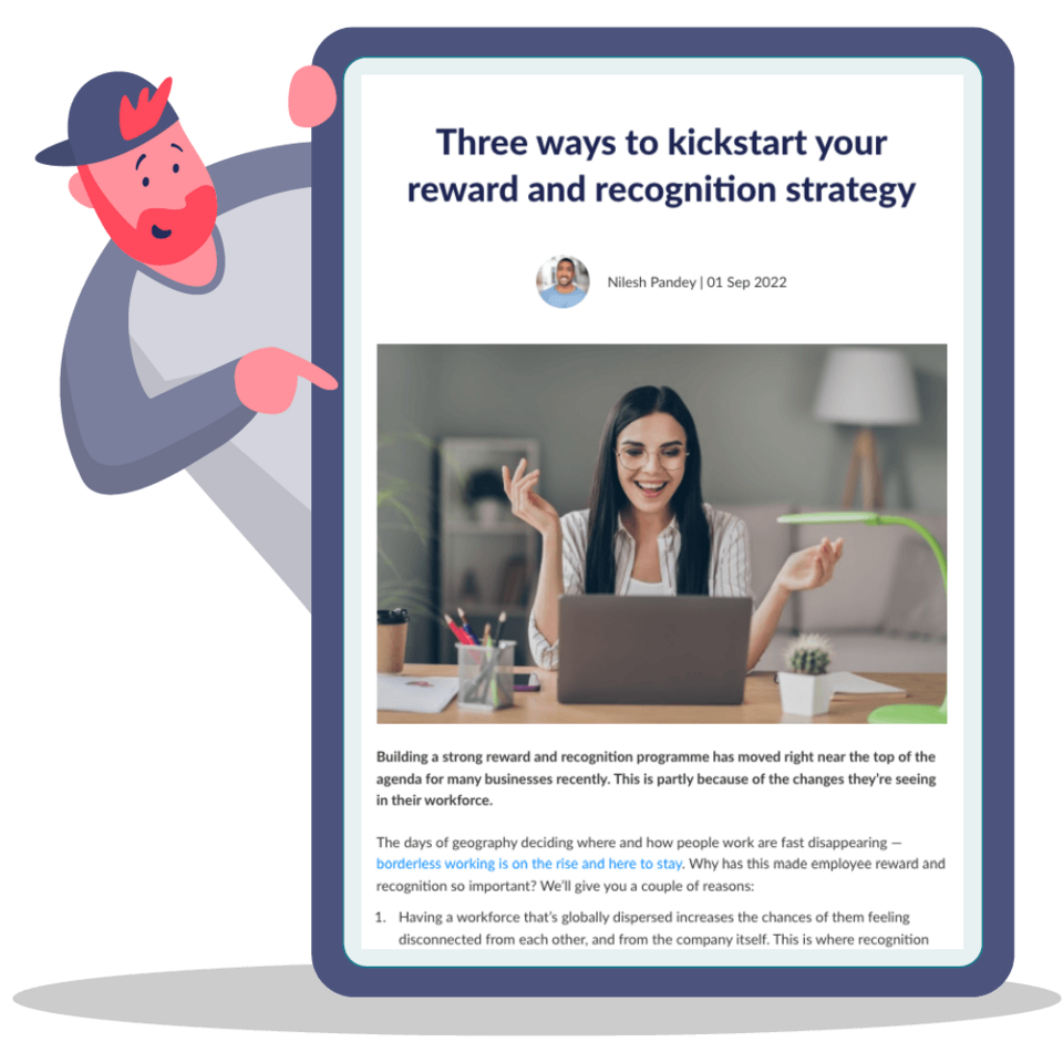 Three ways to kickstart your recognition and reward strategy 