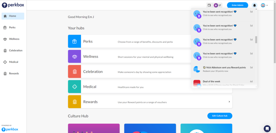 notifications on desktop