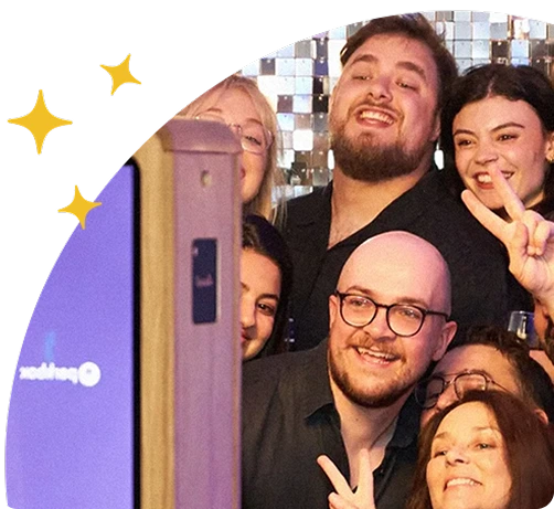 Perkbox employees at a social event