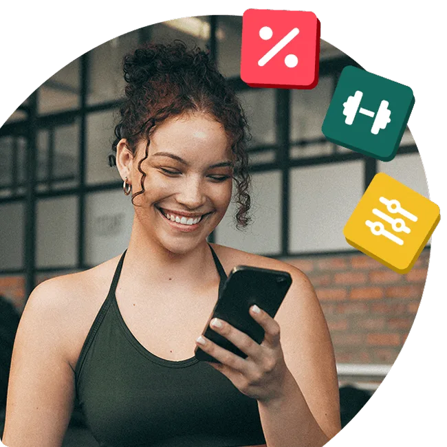 Employee enjoying discounted access to gyms through Perkbox