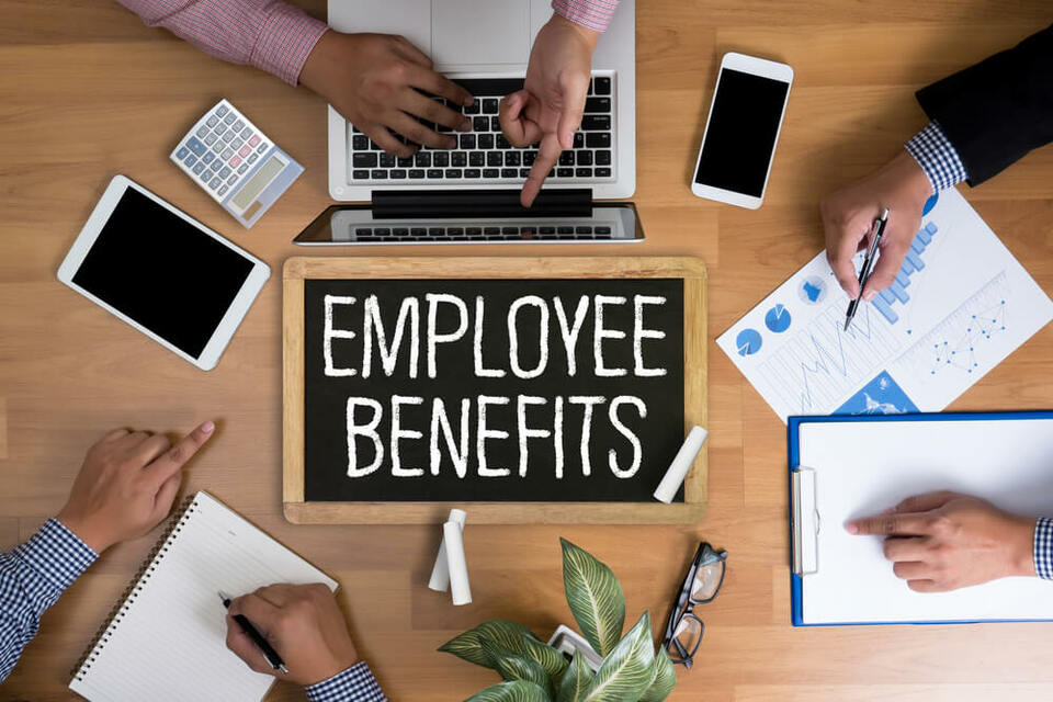 Top 5 employee benefits revealed