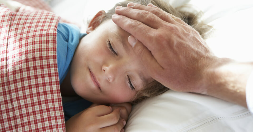Unwell boy