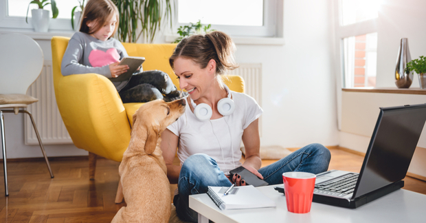Family sitting together